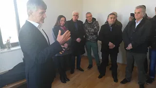 Obrakanje na pretsedatelot na DEMOKRATI g-din Jorgo Ognenovski - Bitola