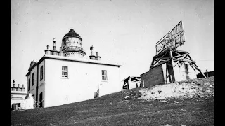 The Second World War radar station at Sumburgh Head, Shetland.