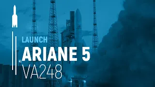 Flight VA248 – T-16 / EUTELSAT 7C | Ariane 5 Launch | Arianespace