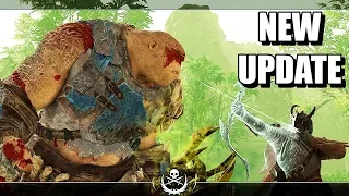 SHADOW OF WAR - NEW UPDATE RIDING A TOXIC GRAUG REINFORCE & AMBUSH OVERLORDS