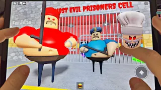 Evil Barry`s Prison Run ( OBBY ) Roblox Prison Escape Full Game