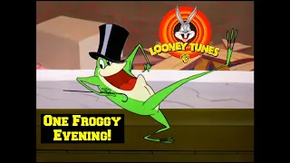 Looney Tunes! "One Froggy Evening!!"--Deep Diving Classic Cartoons!- Michigan J. Frog!