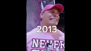 John Cena Evolution 2002 - 2023