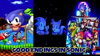 6 good endings in Sonic the Hedgehog Games