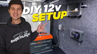 Installing A Full Off-Grid 12v Setup! DMAX Canopy Fitout EP2