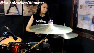 Smells Like Teen Spirit ~ Nirvana | Dave Grohl // Drum Cover by Kalonica Nicx 12 yo