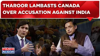 India Canada Row Live : Shashi Tharoor Slams Ottawa, Raises Concern Over Safety Of Hindu Indians