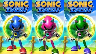 Sonic Dash 7.7.0 Gameplay - Color Metal Sonic vs All Bosses Zazz Eggman All Characters