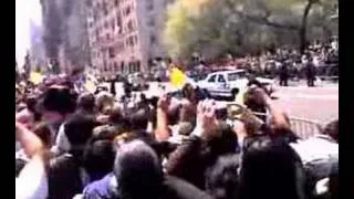 Pope Benedict XVI on 5th Ave NYC