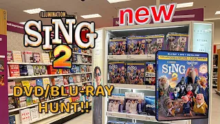 Sing 2 🎶 DVD/Blu-Ray Hunt! Toy Hunt in Target!