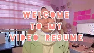 Video Resume | Nurul Hana (UITM Shah Alam)