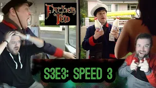 MILKMAN'S VENDETTA! Americans React To "Father Ted - S3E3 - Speed 3"