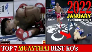 MUAYTHAI Knockouts in 2022 #1► TOP 7th to 1st KO!