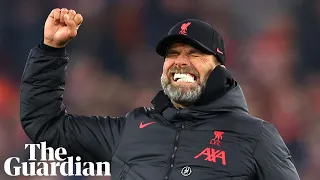 'Insane atmosphere': Jürgen Klopp praises Liverpool fans after derby win against Everton