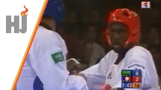 2000 Sydney - Pascal GENTIL remporte le BRONZE (Taekwondo, +80kg)