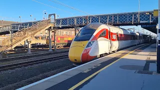 Trains at Doncaster and Swinton Station 7/4/23. Good Friday!!! Not bad, and the sun was out .....