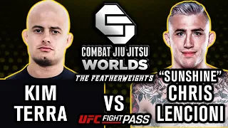 Kim Terra vs. Chris "Sunshine" Lencioni - Combat Jiu-Jitsu Worlds The Featherweights 2021