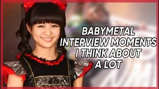 Babymetal Interview Moments I Think About A Lot