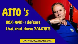 "AITO's BOX-AND-ONE defense that shut down 🤫 ZALGIRIS"