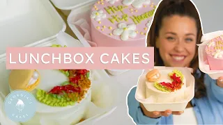 Mini Lunch Box Cakes Full Tutorial! | Georgia's Cakes