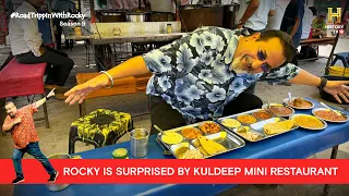 Delicious variety at Kuldeep Mini Restaurant, Kanpur | #RoadTrippinwithRocky S9 | D06V03