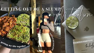 Getting out of a slump after feeling unmotivated | ✨week in my life vlog, WORKOUT WITH ME