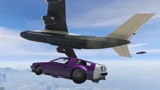 DERRIBAMOS UN SUPER AVION! - GTA V