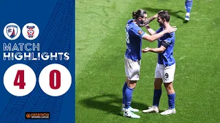 HIGHLIGHTS | Spireites 4-0 York City