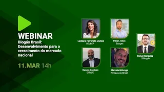 Webinar Biogás Brasil: Desenvolvimento para o crescimento do mercado nacional