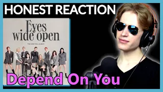 HONEST REACTION to TWICE - 'Depend On You' | EYES WIDE OPEN Listening Party PT.10