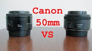 Canon EF 50 mm f/1.8 STM [сравнение]
