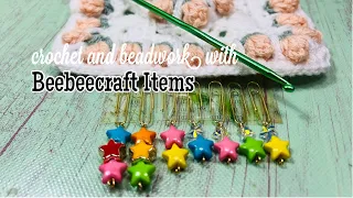 More Beaded Paperclips and Crocheting w/Beebeecraft Supplies | Save 10% with Coupon Code Lace10