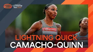 Insane 12.27w for Olympic champion Jasmine Camacho-Quinn | Continental Tour Gold