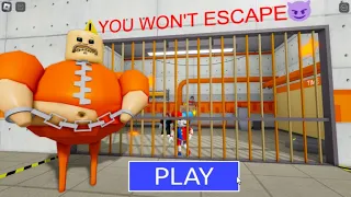 🏆BARRY PRISONER'S PRISON RUN! (Obby) #roblox #scaryobby