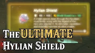 How to GET the ULTIMATE HYLIAN SHIELD [Explained in 29 seconds]