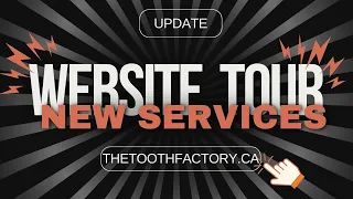 New Website Tour! New Services | New Products | New Updates!