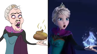 Let It Go (Frozen) Drawing Meme | Disney Frozen