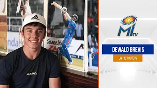 Dewald Brevis talks about his poster collection | Mumbai Indians