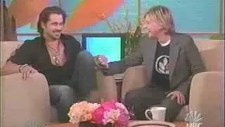 Colin Farrell on Ellen Part 1