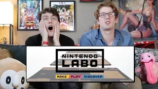 NINTENDO LABO Reaction ft. Island Arcade - RogersBase Reacts