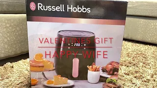 VALENTINES GIFT : AIR FRYER || RUSSELL HOBBS || UNBOXING NEW PURCHASE AIRFRYER