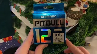 Shimano PITBULL 12 - ОБЗОР шнура!