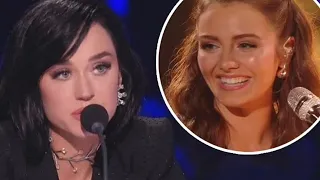 "Katy Perry Cries as Loretta Lynn's Granddaughter Sings"