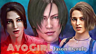 Ada wong x Jill valentine x Claire redfield • Ayo girl • Edit/Amv❤