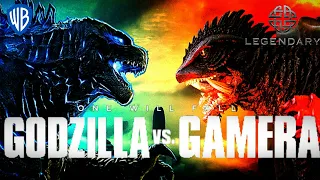 Godzilla vs gamera 2023 battle scene fan made monsterverse