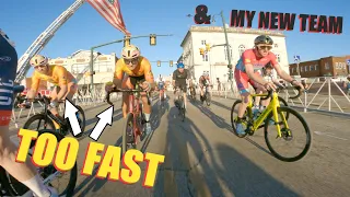 I raced a pro crit on a gravel bike...and I got fired | Sunny King Criterium | Pro Men