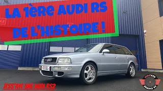 LA 1ère AUDI RS DE L'HISTOIRE, C'EST ELLE : L’AUDI RS2 !