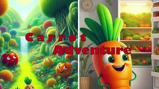 Carl's Big Adventure: A Journey to the Refrigerator Forest 🥕🗺️✨ #storytime #bedtimestories