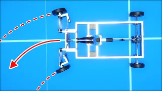 How Does Different Ackermann Steering Geometry Affect Car Performance in Gearblocks?