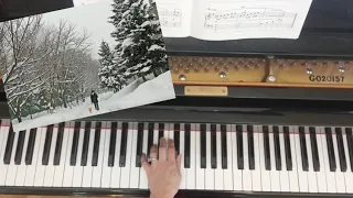 It's a Fine Winter's Day by Martha Mier a Late Elementary  / Early Intermediate Piano Solo